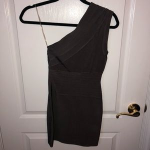 Guess by Marciano Steel Gray Club Dress
